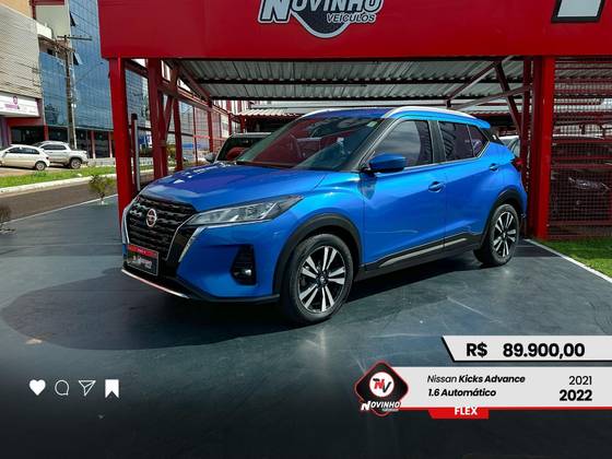 NISSAN KICKS 1.6 16V FLEXSTART ADVANCE XTRONIC